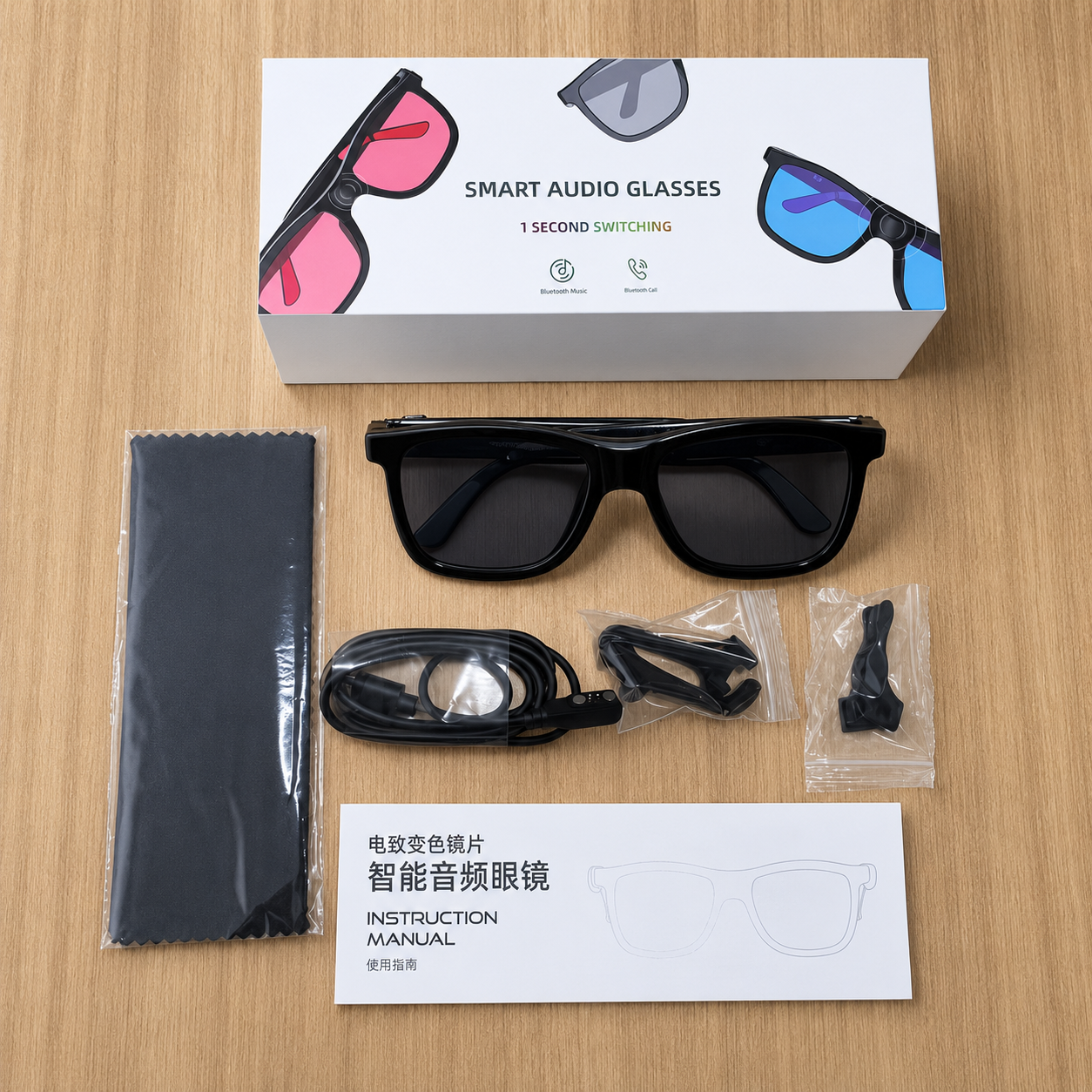 Lunettes Traductrices IA Électrochromiques | Flex G60