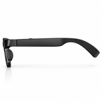 Profil des lunettes IA Vision G600 Pro montrant la branche noire et la monture