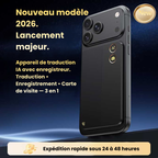 Traducteur IA PRO T10 avec traduction vocale instantanée multilingue