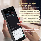 Traducteur IA S20 Pro avec traduction vocale instantanée