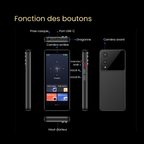 Traducteur IA S20 Pro avec traduction vocale instantanée