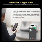 Traducteur IA S20 Pro avec traduction vocale instantanée