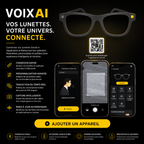 Lunettes Traductrices AI & Caméra | Vision G600 Pro