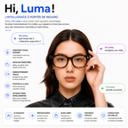 Lunettes Traductrices AI & Caméra | Vision G600 Pro